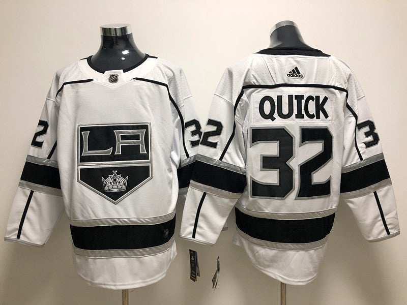 Men's Los Angeles Kings Jonathan Quick #32 White Home Breakaway jersey