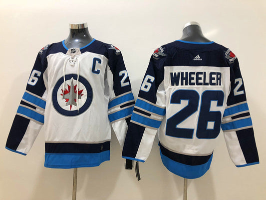 Men's Winnipeg Jets Blake Wheeler #26 White Player Game jersey